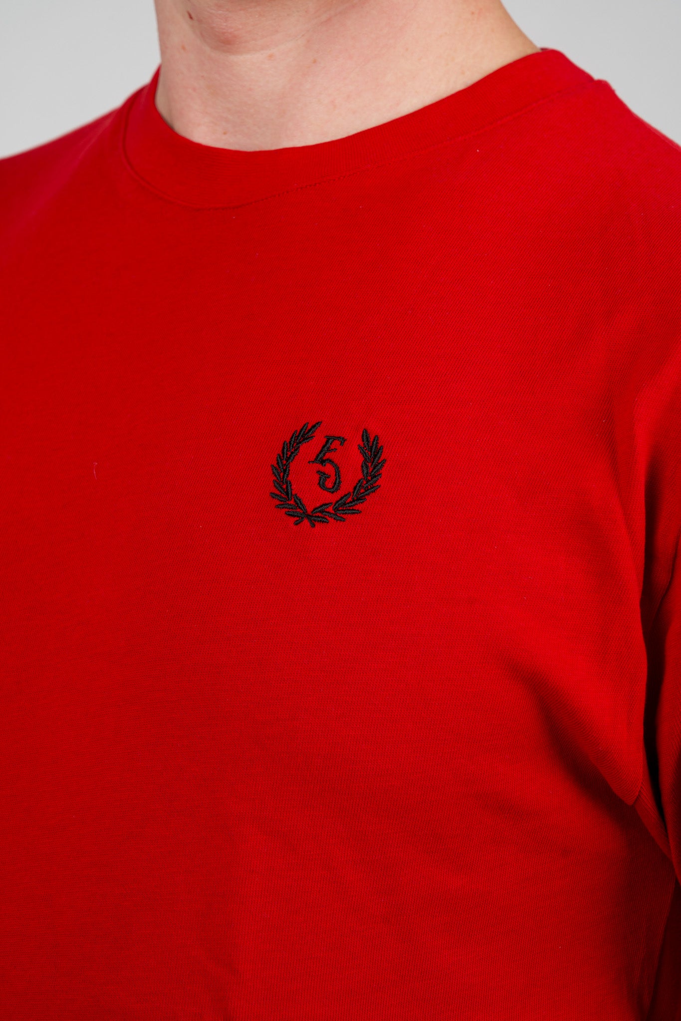 FitnessGains Basic Shirt (Rot)