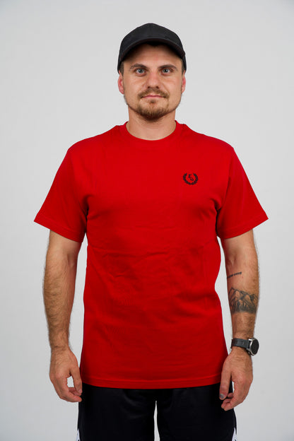 FitnessGains Basic Shirt (Rot)