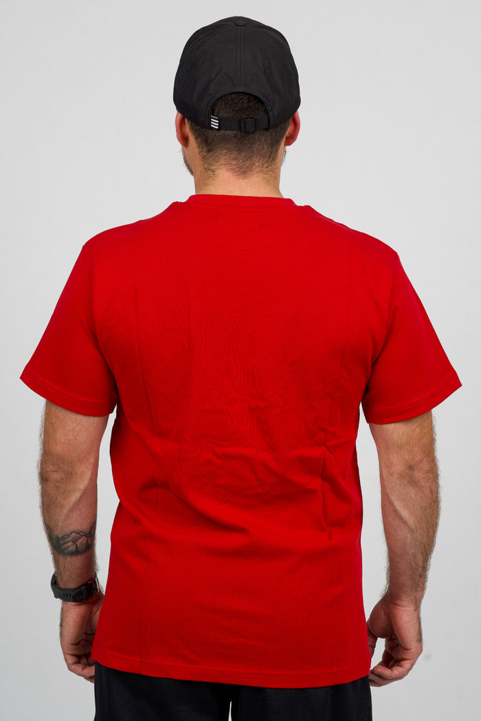 FitnessGains Basic Shirt (Rot)