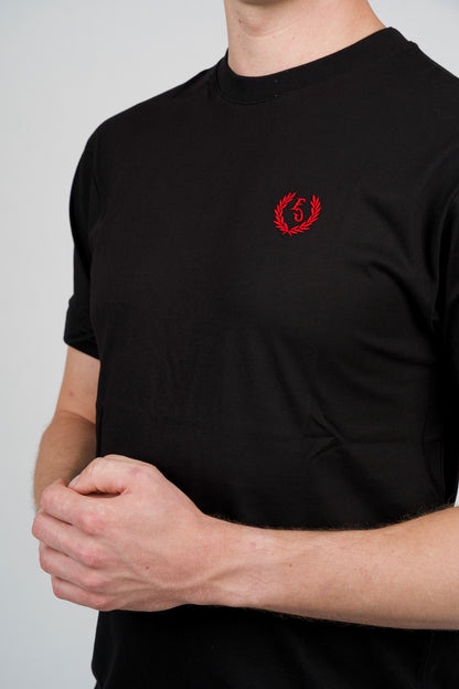 FitnessGains Basic Shirt (Schwarz)