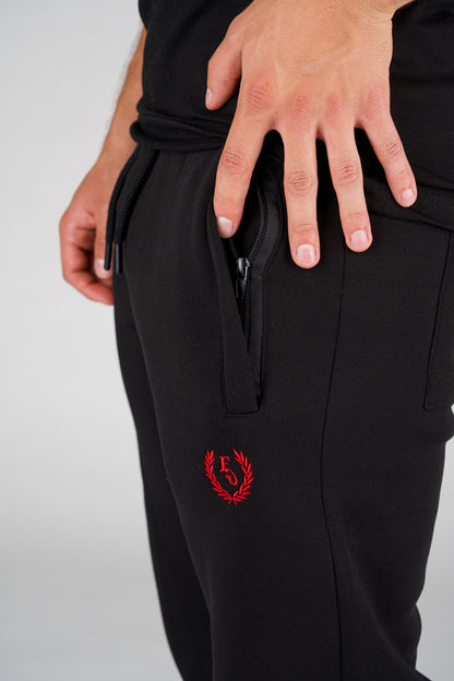 FitnessGains Sweatpants (Schwarz)